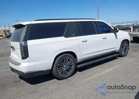 2025 Cadillac Escalade Esv Sport Platinum from USA, damaged, VIN 1GYS9RRL2SR116518